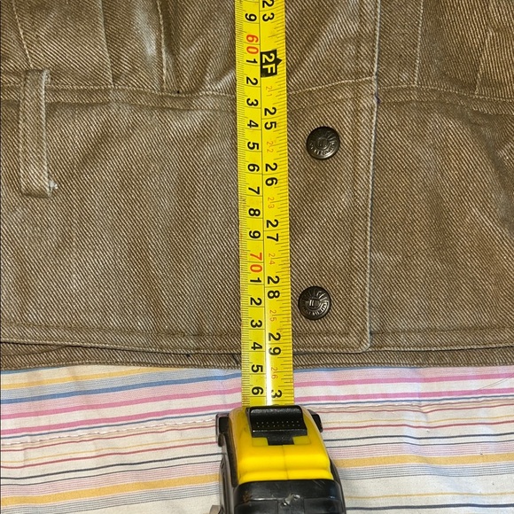 Men's Tan Trucker‎ Workwear Canvas Jacket M - Picture 9 of 11